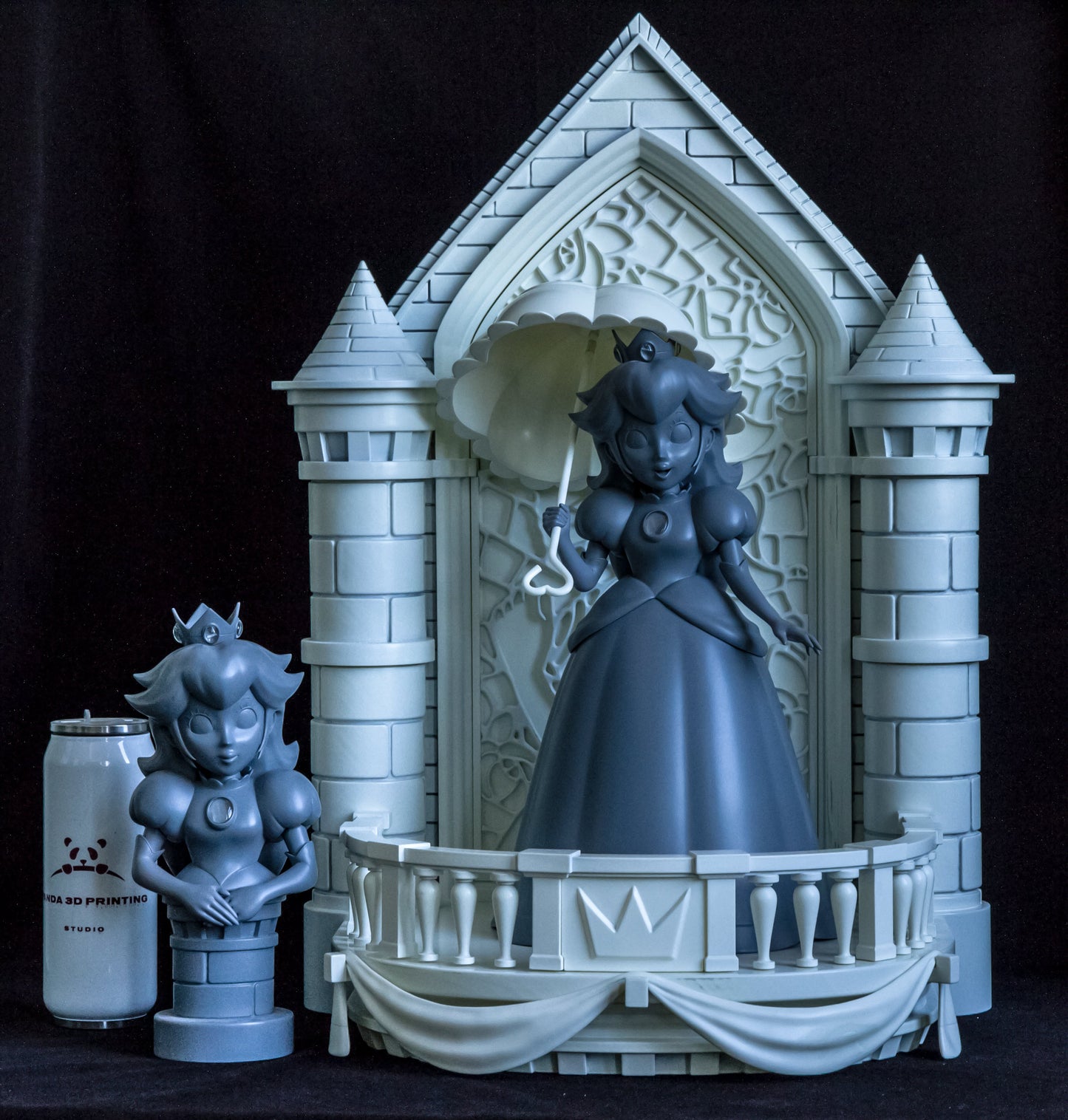 Princess peach statue