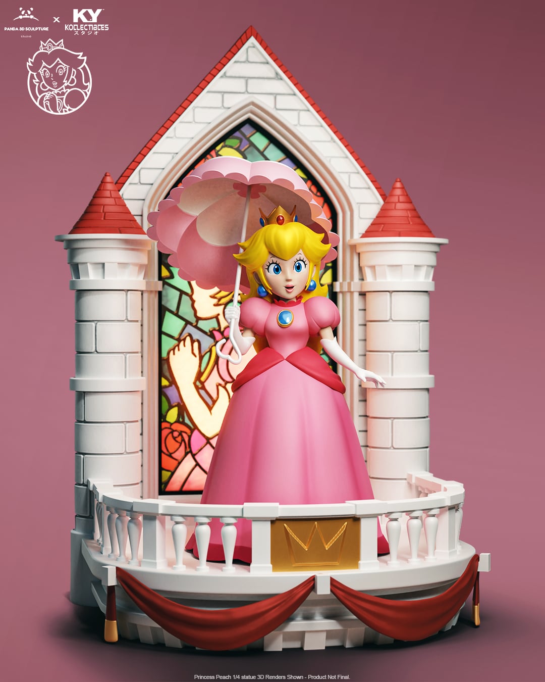 Princess peach statue for sale