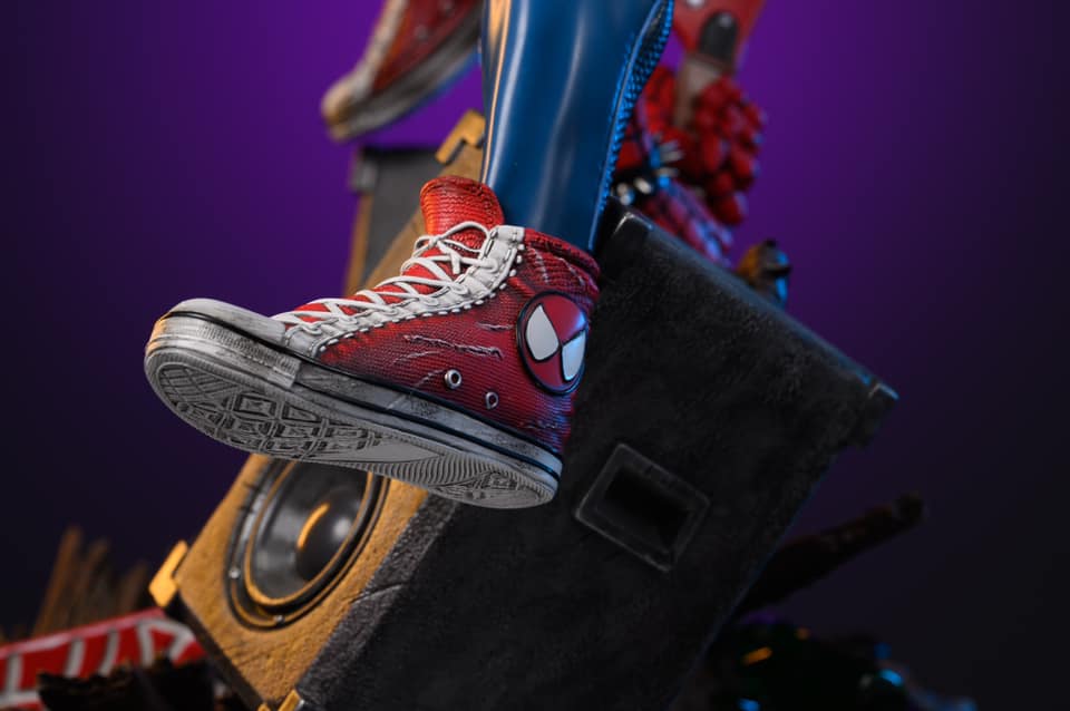Spider Punk 1/4 Scale Statue